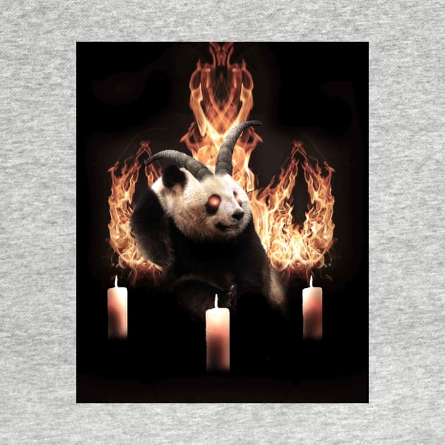 Demonic Demon Panda by Random Galaxy